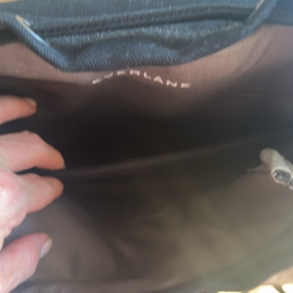 The Everlane Modern Twill Single Snap Backpack in Black - Picture 9 of 9